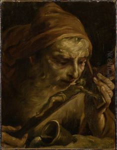 Anthony the Abbot Kissing the Crucifix Anthony the Abbot Kissing the Crucifix