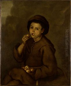 Boy Eating Peaches by Bartolome Esteban Murillo