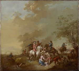 Gefechtspause by Johann Conrad Seekatz