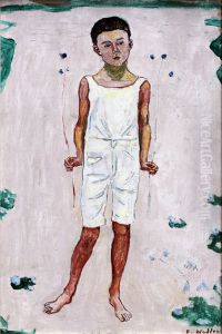 Childhood by Ferdinand Hodler