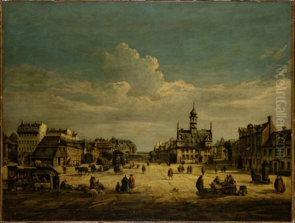 Dresden Neustadt with a View Towards the North - view 1