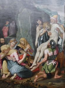Entombment of Christ by Jacopino del Conte