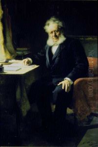 Portrait of Henrik Ibsen
