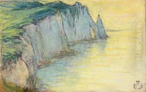 Paysage marin, Etretat by Emile Schuffenecker