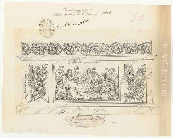 Maitre-autel de la cathedrale de Montauban (1837) - view 1