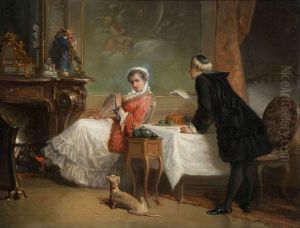 The Letter by Constant Wauters