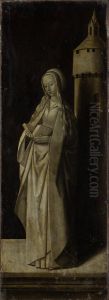 St Barbara by Master Of The Morrison Triptych