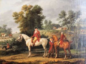 The Duke of Orleans and the Duke of Chartres at a meet in 1787