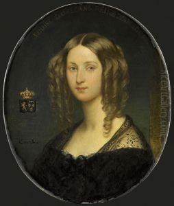 Portrait of Princess Louise of Orleans, Queen of the Belgians
