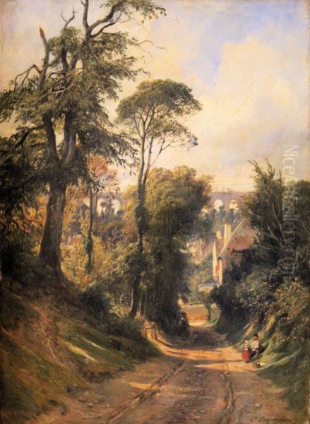 Vue du Val-Fleury et de l'aqueduc - view 1