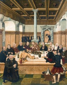 Epitaph for Prince Joachim of Anhalt by Lucas The Younger Cranach