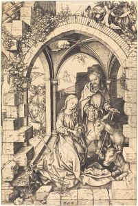 The Nativity by Martin Schongauer