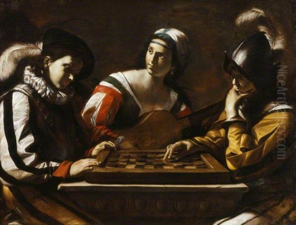 The Game of Draughts - view 1