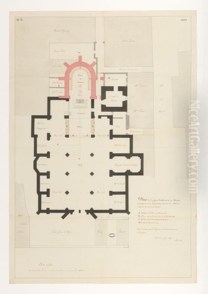 Projet d'agrandissement de la cathedrale d'Avignon - view 1