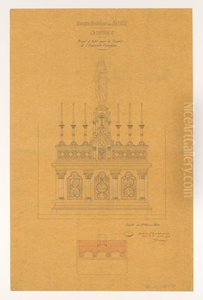 Projet d'autel pour la cathedrale de Bayeux Projet d'autel pour la cathedrale de Bayeux
