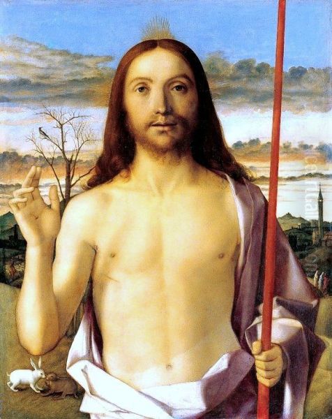 Christ Blessing - view 1