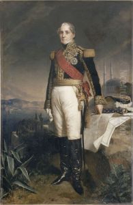 Francois-Horace, comte Sebastiani, marechal de France (1772-1851) by Franz Xavier Winterhalter