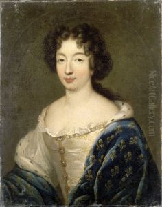 Marie-Anne Christine Victoire de Baviere (1660-1690), dauphine de France by Francois de Troy