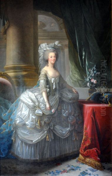 Marie Antoinette in Court Dress - view 1