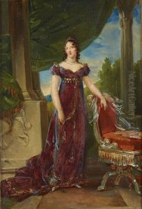 Dorothee de Courlande, Duchesse de Dino et de Talleyrand-Perigord, Princesse de Sagan (1757-1836) by Francois Gerard