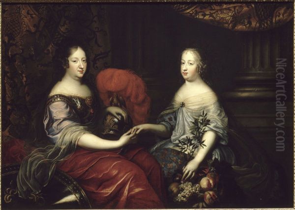 Anne of Austria and Marie-Therese of Austria, queens of France - view 1