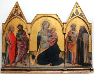 Madonna der Demut by Lorenzo Monaco