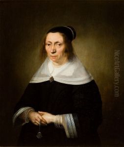 Portrait of an Old Lady by Jacob Gerritsz. Cuyp