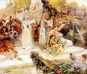 the Party by Georges Clairin