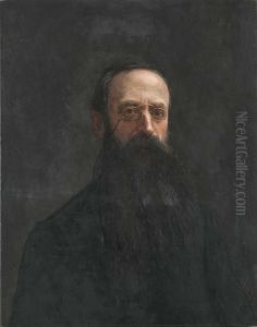 Portrett av Frithjof Plahte by Eyolf Soot
