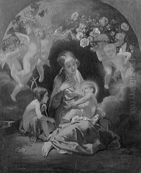 La Sainte Vierge allaitant l'enfant Jesus - view 1