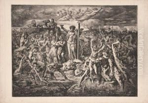 La Guerre. by Nicolas Francois Chifflart