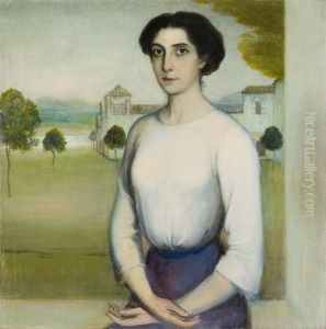 Socorro Miranda by Julio Romero De Torres