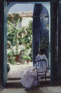 Pereza andaluza by Julio Romero De Torres