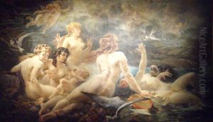 The Syrens Visited by the Muses by Adolphe Lalyre