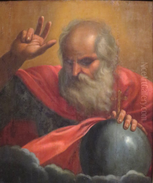 God the Father Blessing - view 1