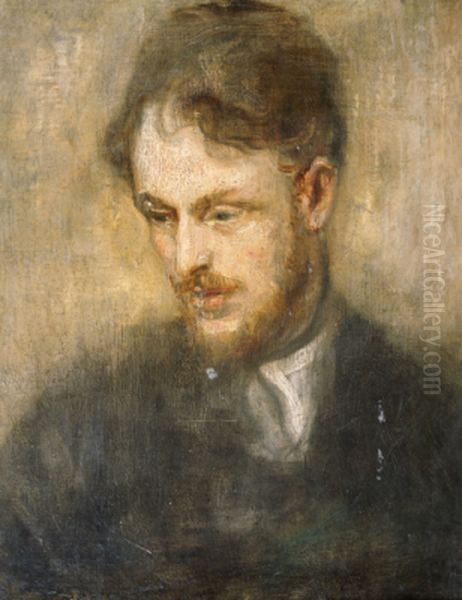 Portrait of Augustus John - view 1