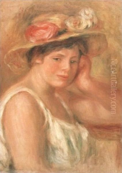 Jeune fille au chapeau - view 1