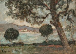 Paysage by Eugene Chigot