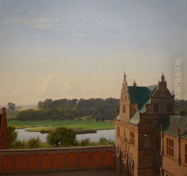 View from Frederiksborg Castle - view 1