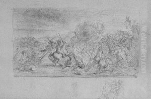 Study for "The Battle of Guararapes" by Victor Meirelles