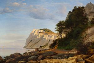 Parti fra Mons Klint (Part of Mons Klint) by P. C. Skovgaard