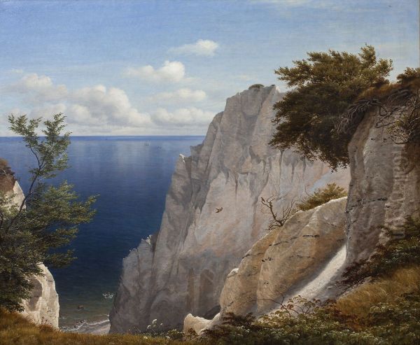View of the Cliffs of Mon, Denmark - view 1