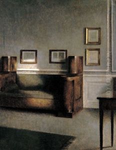 Sonnige Stube by Vilhelm Hammershoi