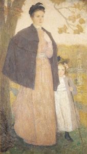 Ein Herbstbummel by J. Alden Weir