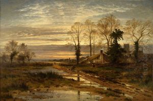 February Fill Dyke by Benjamin Williams Leader
