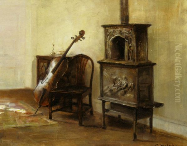 Interior with a Cello - view 1
