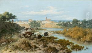 Rives du Guadalquivir. by Rafael Romero Barros