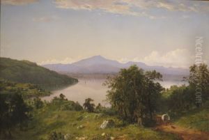 Camel's Hump from the Western Shore of Lake Champlain