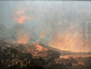 Eruption of the Vesuvius by Carlo Bonavia