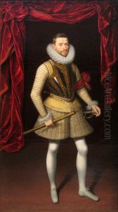 Portrait of Albert VII, Archduke of Austria by Frans Pourbus the younger